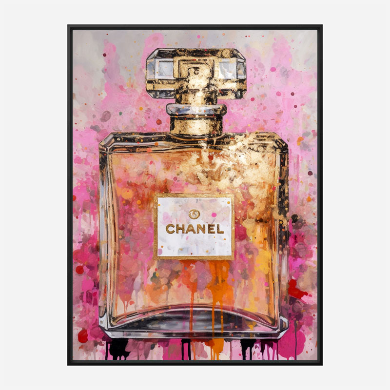 Chanel cheap perfume gold